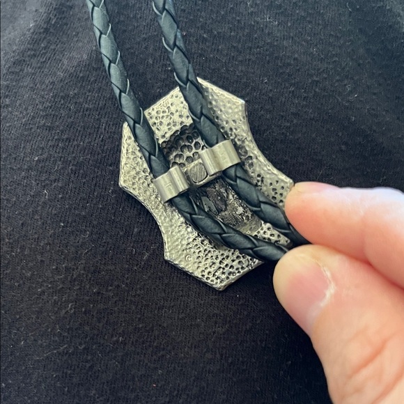 Vintage Turquoise Bolo Tie - Picture 7 of 7